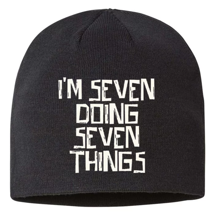 Im Seven Doing Seven Things 8 1/2in Sustainable Knit Beanie