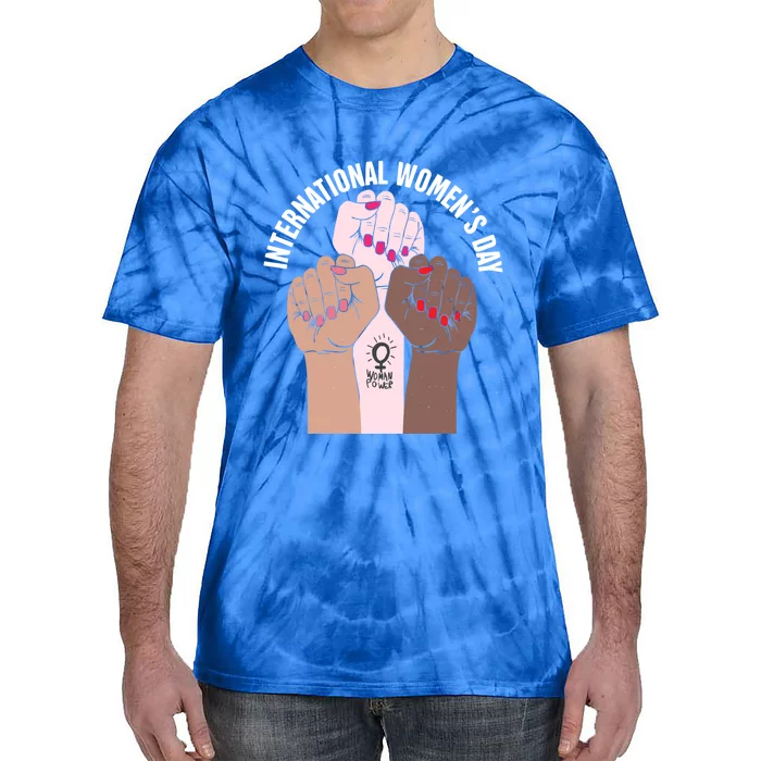 International S Day 8 March 2024 Gift Funny Gift Tie-Dye T-Shirt