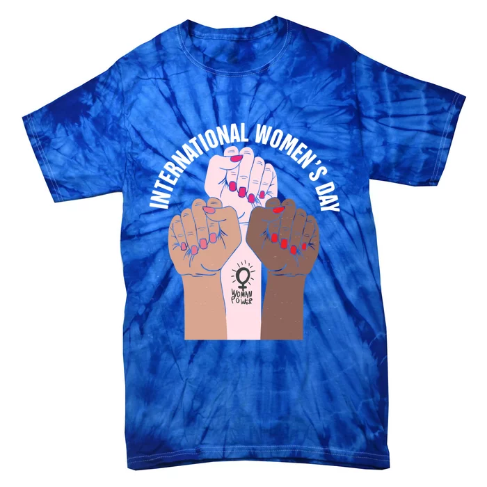 International S Day 8 March 2024 Gift Funny Gift Tie-Dye T-Shirt