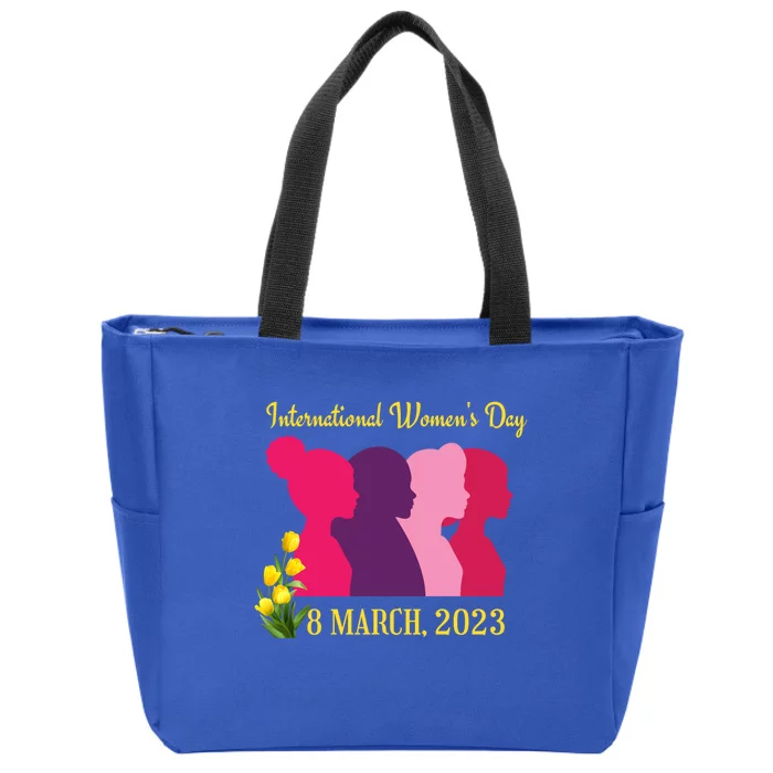 International 'S Day Happy 'S Day 8 March Gift Zip Tote Bag