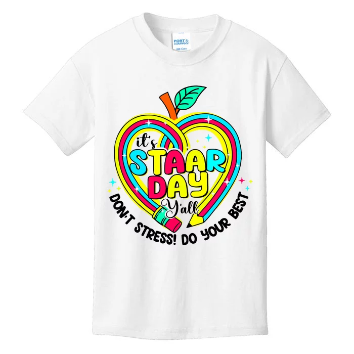 ItS Star Day DonT Stress Do Your Best Kids T-Shirt