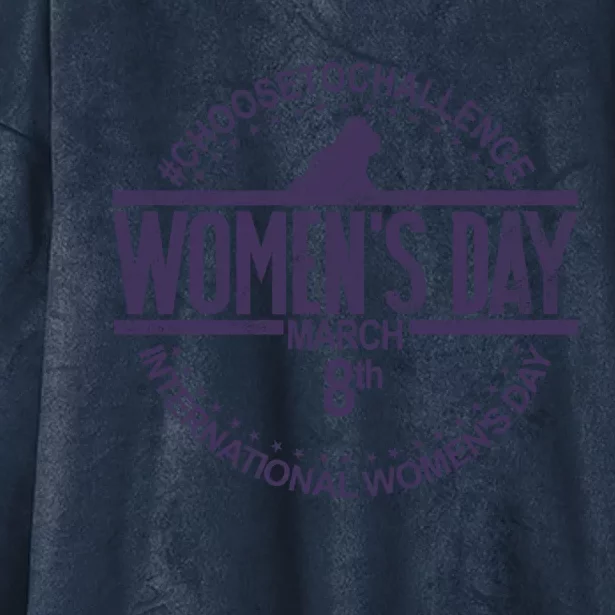 International S Day March 8 Feminist S Day Gift Hooded Wearable Blanket