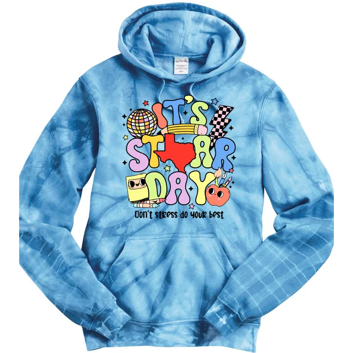 ItS Star Day DonT Stress Do Your Best Tie Dye Hoodie