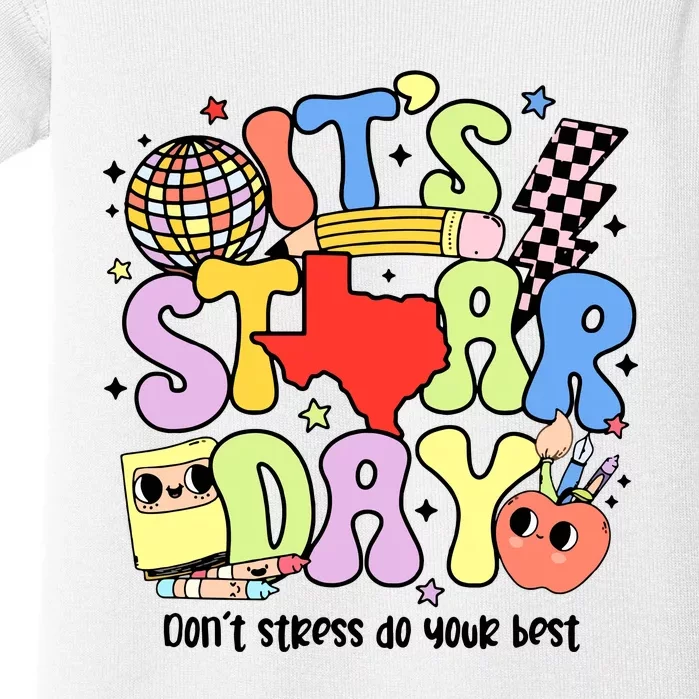 ItS Star Day DonT Stress Do Your Best Baby Bodysuit