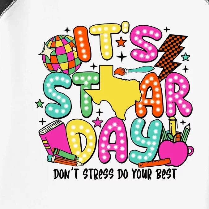 ItS Star Day DonT Stress Do Your Best Infant Baby Jersey Bodysuit