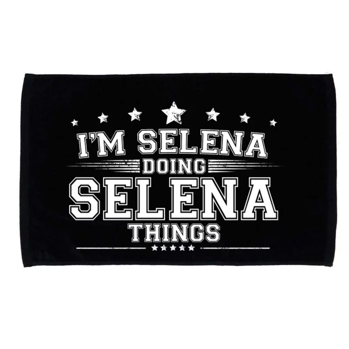 Im Selena Doing Selena Things Microfiber Hand Towel