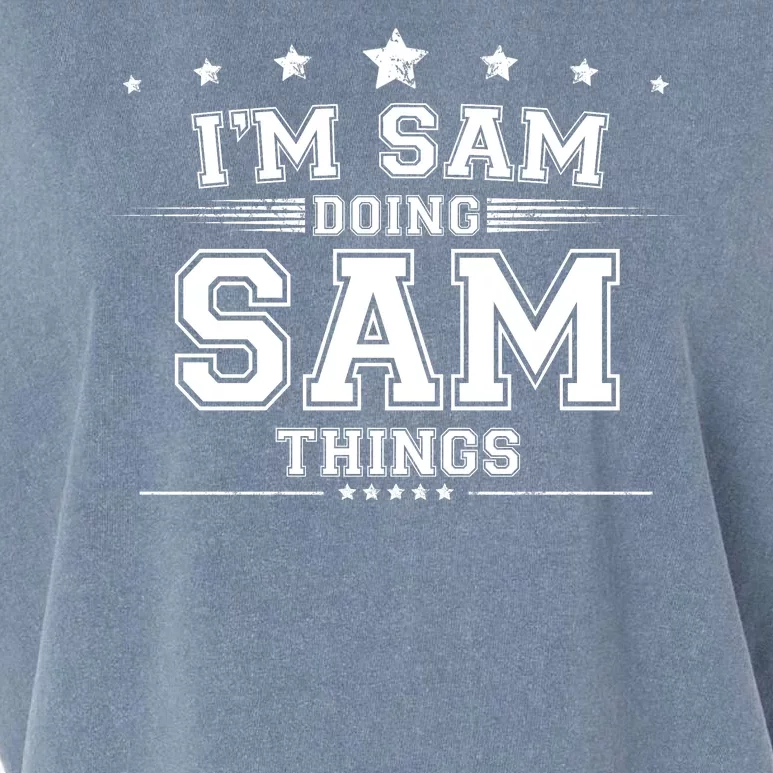 Im Sam Doing Sam Things Garment-Dyed Women's Muscle Tee