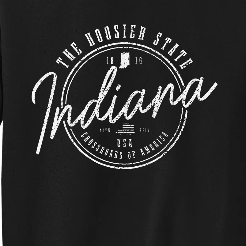 Indiana State Est. 1816 Patriotic Pride Indiana Sweatshirt