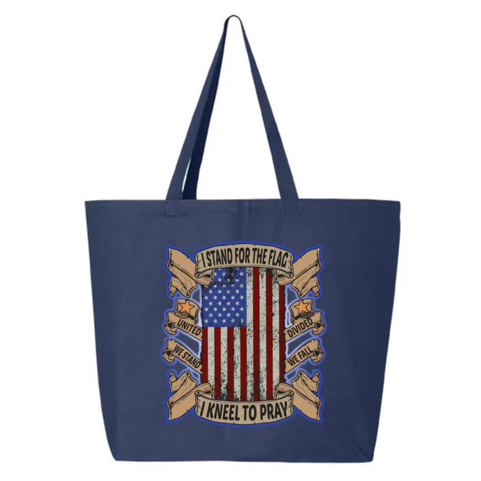 I Stand For The Flag Great Gift 25L Jumbo Tote