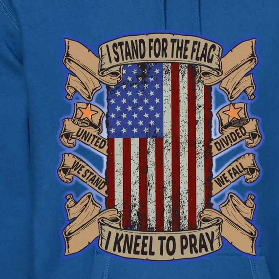 I Stand For The Flag Gift Premium Hoodie