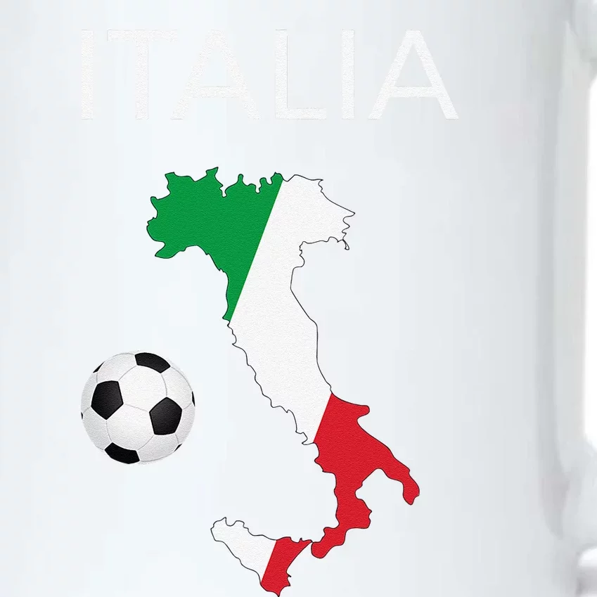 Italy Soccer Forza Azzurri Italian Italia Black Color Changing Mug