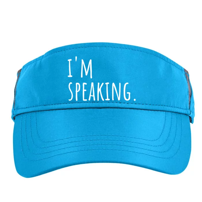 Im Speaking Funny Gift Ns Gift Adult Drive Performance Visor