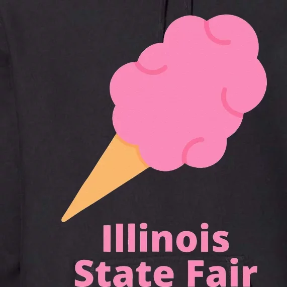 Illinois State Fair Pink Cotton Candy County Fair Premium Hoodie