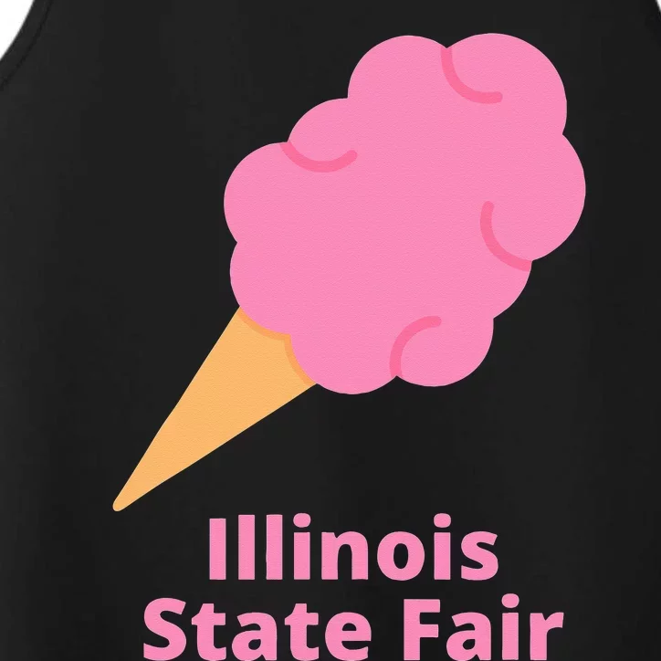 Illinois State Fair Pink Cotton Candy County Fair Performance Tank