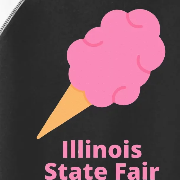 Illinois State Fair Pink Cotton Candy County Fair Toddler Fine Jersey T-Shirt