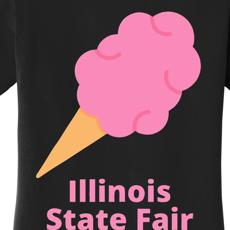 Illinois State Fair Pink Cotton Candy County Fair Women's T-Shirt