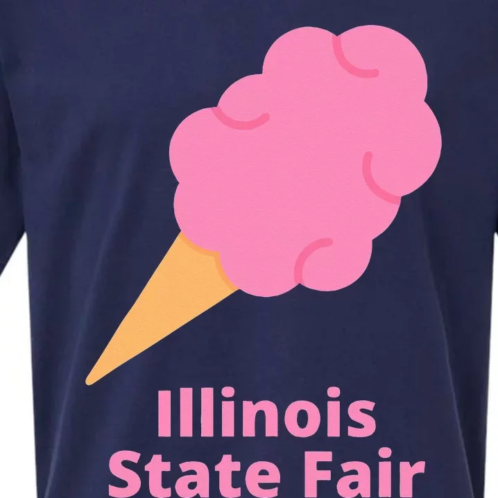 Illinois State Fair Pink Cotton Candy County Fair Sueded Cloud Jersey T-Shirt