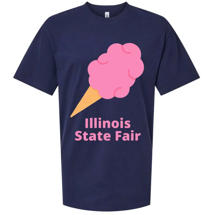 Illinois State Fair Pink Cotton Candy County Fair Sueded Cloud Jersey T-Shirt