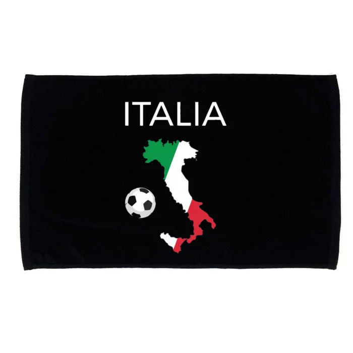 Italy Soccer Forza Azzurri Italian Italia Microfiber Hand Towel