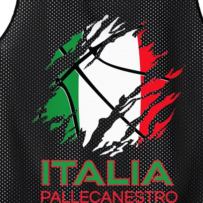 Italia Sports Fan Italian National Flag Art Italy Basketball Mesh Reversible Basketball Jersey Tank