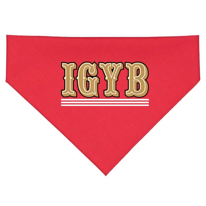 IGYB San Francisco Fan USA-Made Doggie Bandana