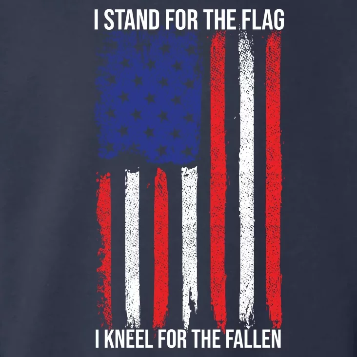 I Stand For The Flag I Kneel For The Fallen Usa Toddler Hoodie