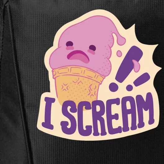 I Scream For Ice Cream Cute City Backpack