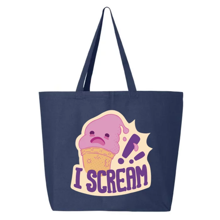 I Scream For Ice Cream Cute 25L Jumbo Tote