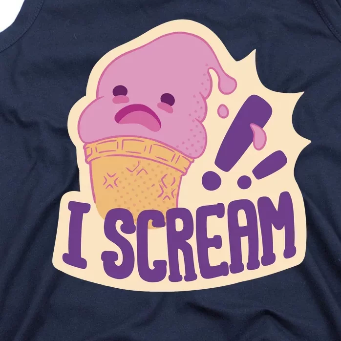 I Scream For Ice Cream Cute Tank Top