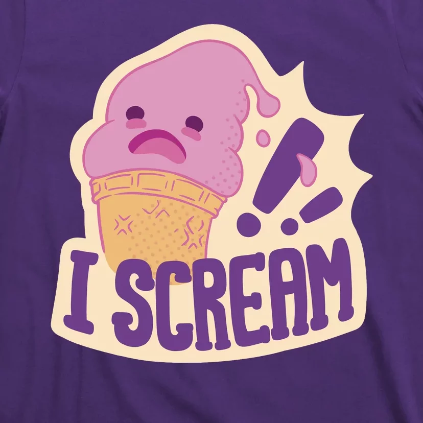 I Scream For Ice Cream Cute T-Shirt