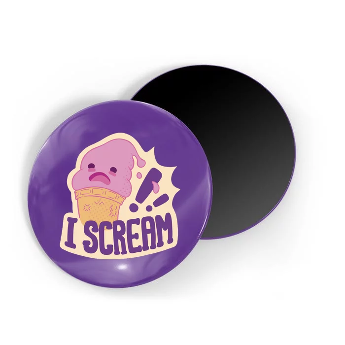 I Scream For Ice Cream Cute Magnet