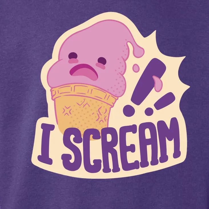 I Scream For Ice Cream Cute Toddler Hoodie