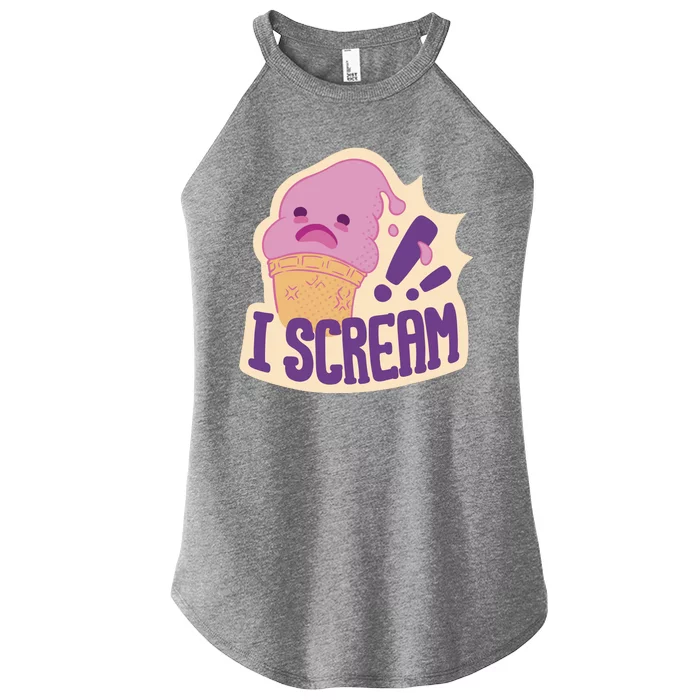 I Scream For Ice Cream Cute Women’s Perfect Tri Rocker Tank