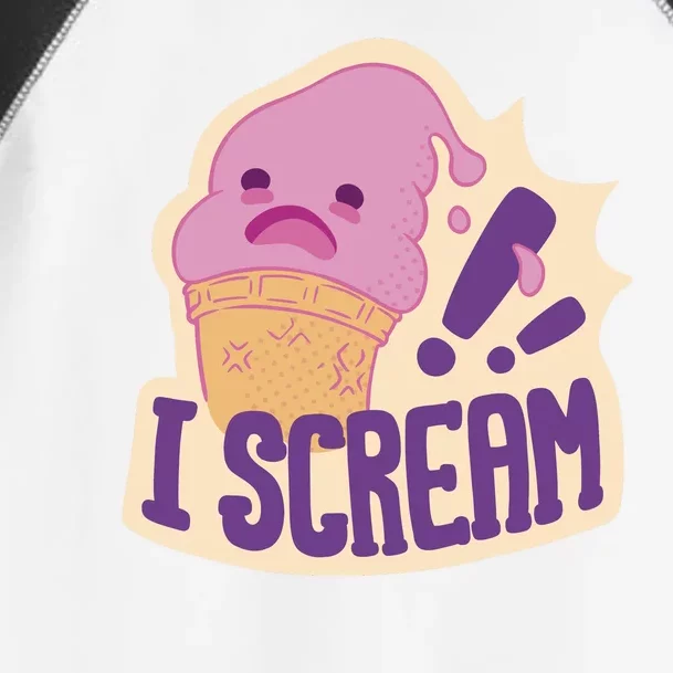 I Scream For Ice Cream Cute Toddler Fine Jersey T-Shirt