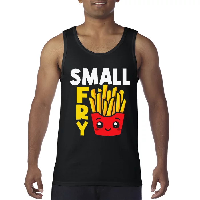 I Speak French Fries Fast Food Eater Potato Lover Snacks Tank Top