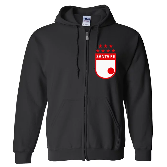 Independiente Santa Fe Club Supporter Fan Colombia Colombian Full Zip Hoodie