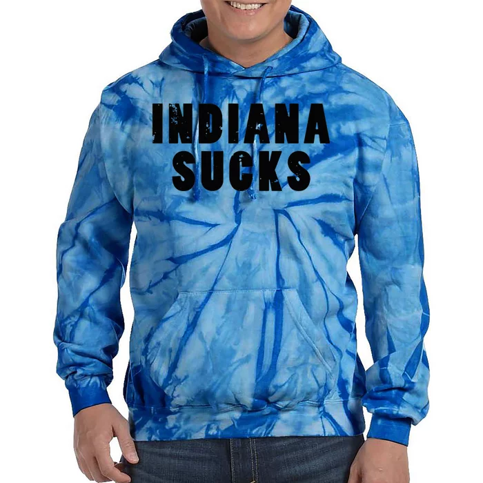 Indiana Sucks Funny State Rivalry Tie Dye Hoodie