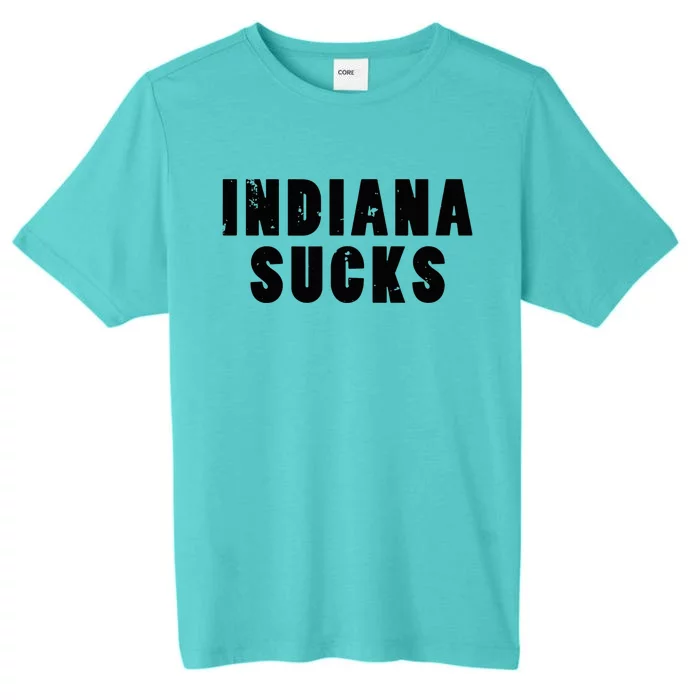 Indiana Sucks Funny State Rivalry ChromaSoft Performance T-Shirt