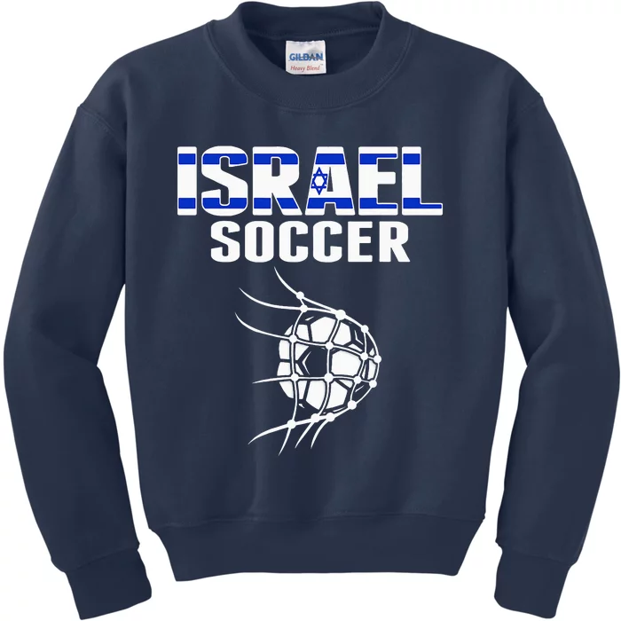 Israel Soccer Fans Jersey Support Israeli Kids Sweatshirt