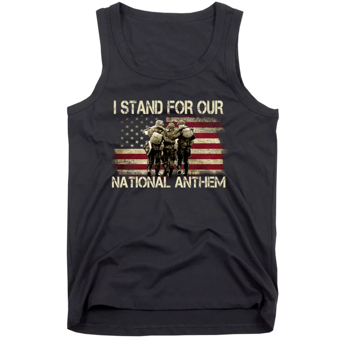 I Stand For Our National Anthem Tank Top