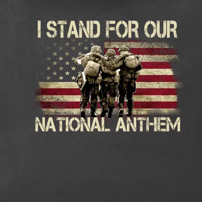 I Stand For Our National Anthem Zip Tote Bag