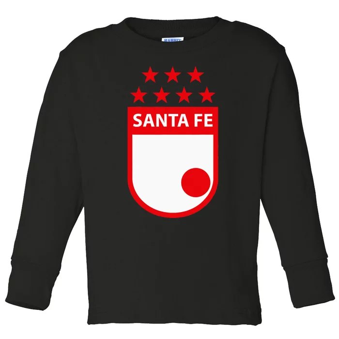 Independiente Santa Fe Club Supporter Fan Colombia Toddler Long Sleeve Shirt