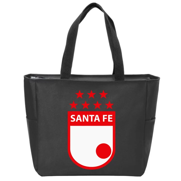 Independiente Santa Fe Club Supporter Fan Colombia Zip Tote Bag