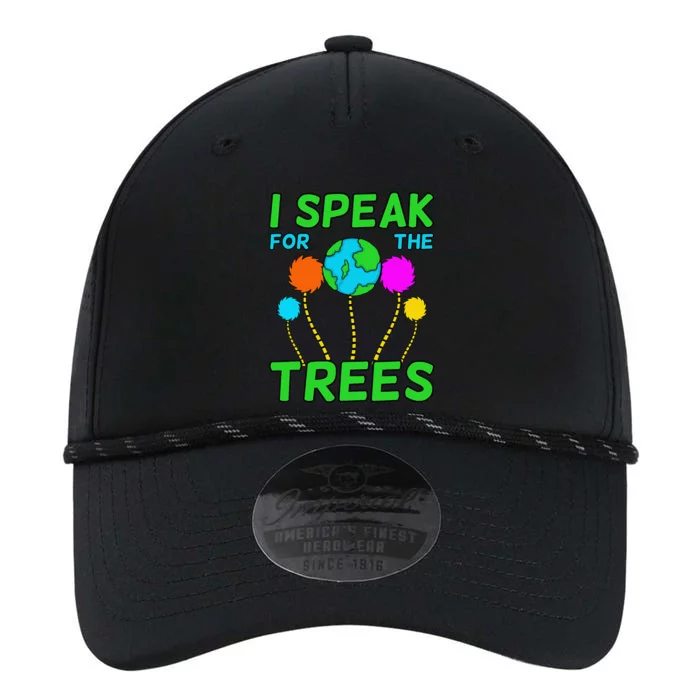 I Speak For Trees Planet Save Earth Day Graphic Performance The Dyno Cap