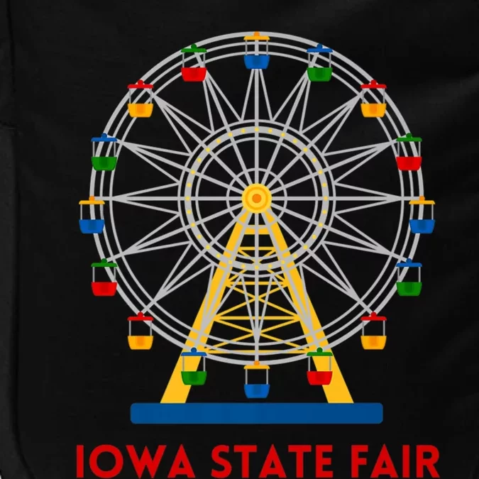 Iowa State Fair Ferris Wheel County Fair Premium Impact Tech Backpack