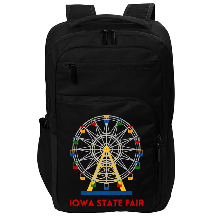 Iowa State Fair Ferris Wheel County Fair Premium Impact Tech Backpack