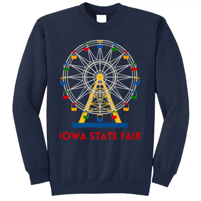 Iowa State Fair Ferris Wheel County Fair Premium Tall Sweatshirt