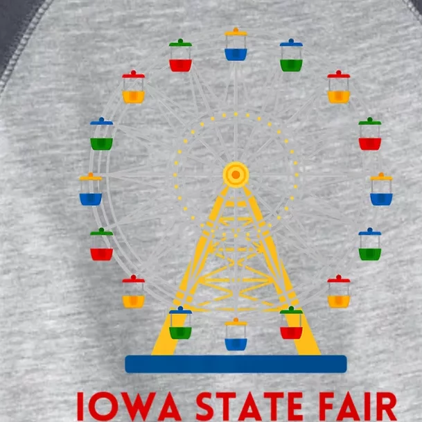 Iowa State Fair Ferris Wheel County Fair Premium Toddler Fine Jersey T-Shirt