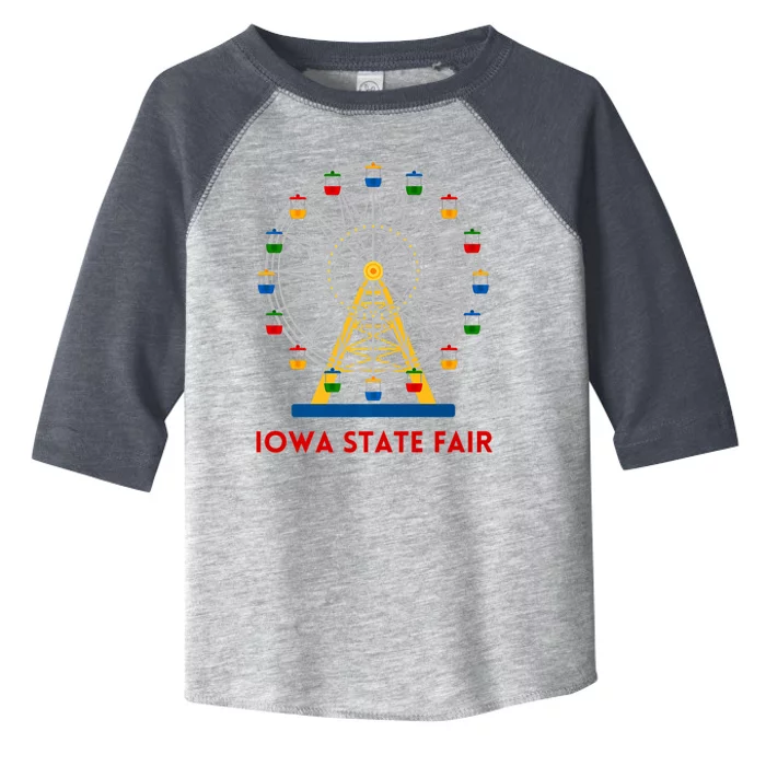 Iowa State Fair Ferris Wheel County Fair Premium Toddler Fine Jersey T-Shirt