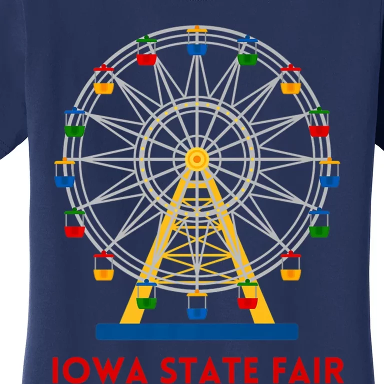 Iowa State Fair Ferris Wheel County Fair Premium Women's T-Shirt